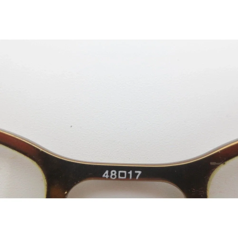 Bongo B Spice BRN Brown Rectangular Metal Eyeglass Frames 48-17-135